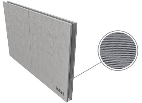 Prefabrykowane ściany - rodzaje szalowania krawędzi - siatka stalowa